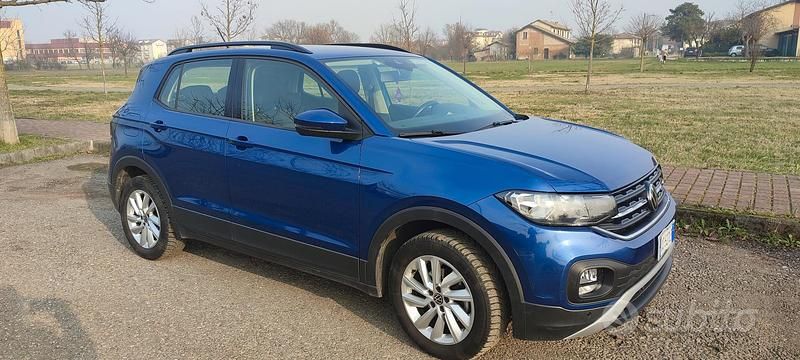 Usata VW T-Cross 115 CV (84 kW) 2020 Blu SUV