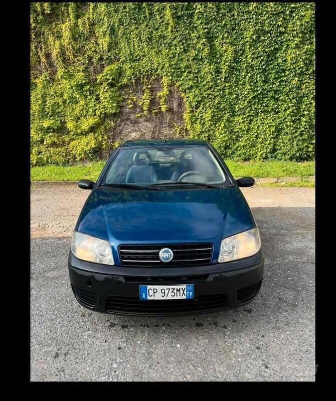 Usata Fiat Punto 60 CV (44 kW) 2004 Blu Utilitaria