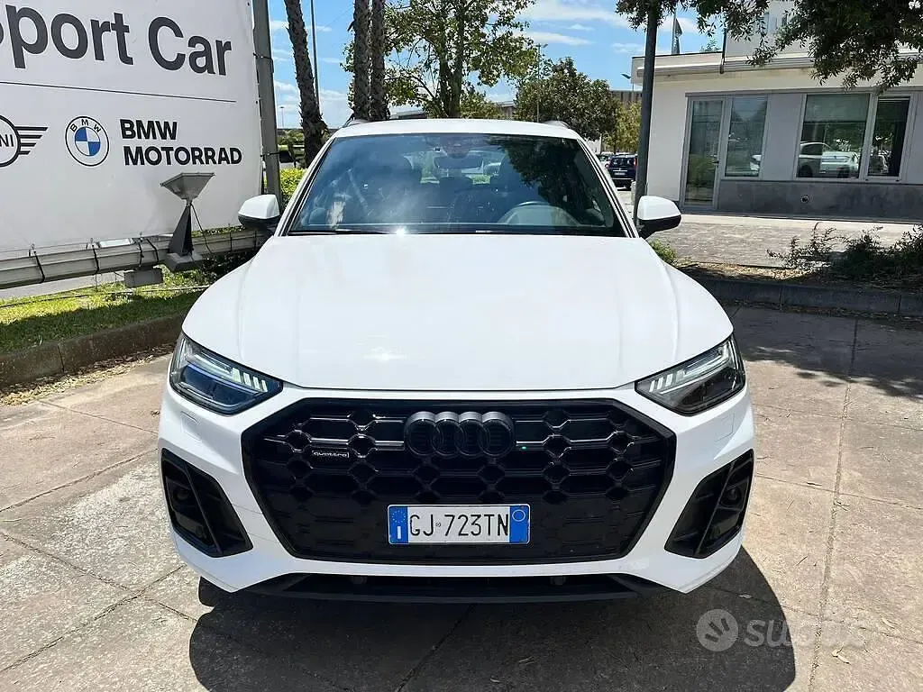 Usata Audi Q5 S-Line 204 CV (150 kW) 2022 Bianco SUV