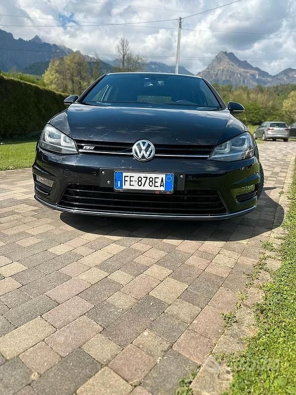 Usata VW Golf VII R-line 2016 Nero Berlina