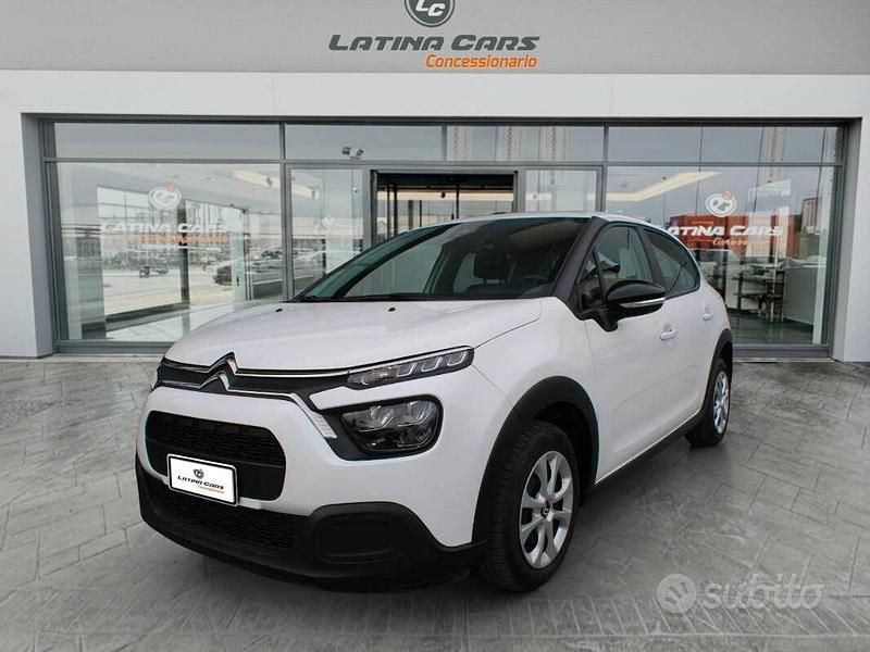 Usata Citroën C3 Feel 83 CV (61 kW) 2020 Bianco Utilitaria