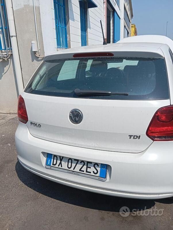 Usata VW Polo 75 CV (55 kW) 2009 Bianco Utilitaria