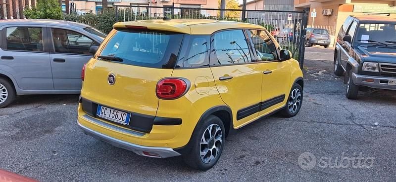 Usata Fiat 500L Cross 95 CV (69 kW) 2020 Giallo Monovolume