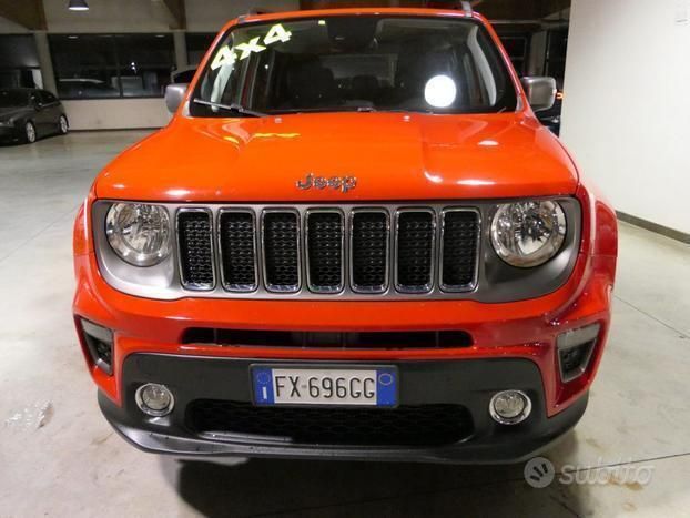 Usata Jeep Renegade Limited 140 CV (102 kW) 2019 Rosso SUV