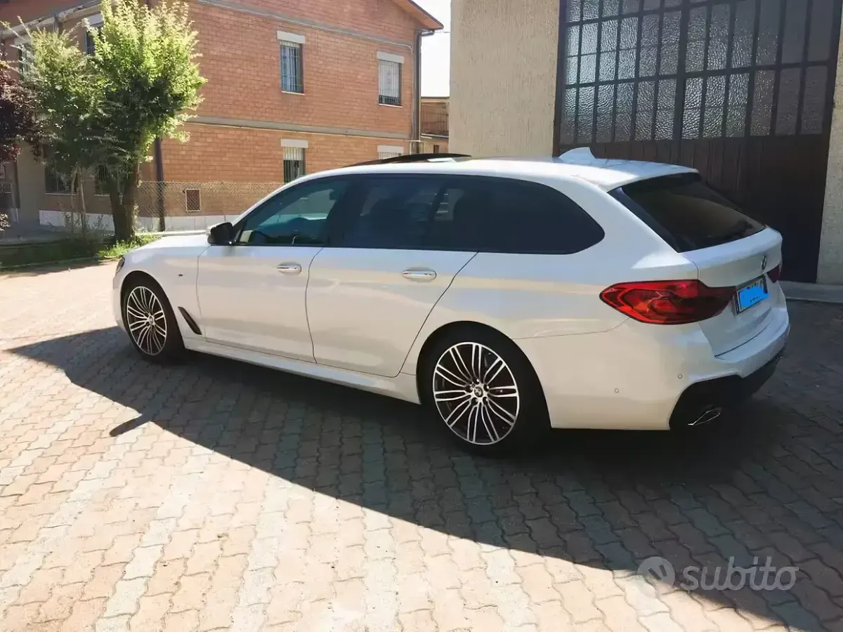 Usata BMW 520 M Sport 190 CV (139 kW) 2019 Bianco Station wagon
