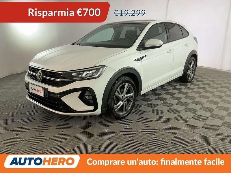 Usata VW Taigo R-line 110 CV (80 kW) 2022 Bianco SUV