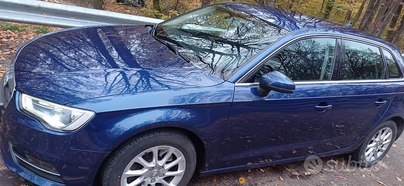 Usata Audi A3 184 CV (135 kW) 2014 Blu Station wagon