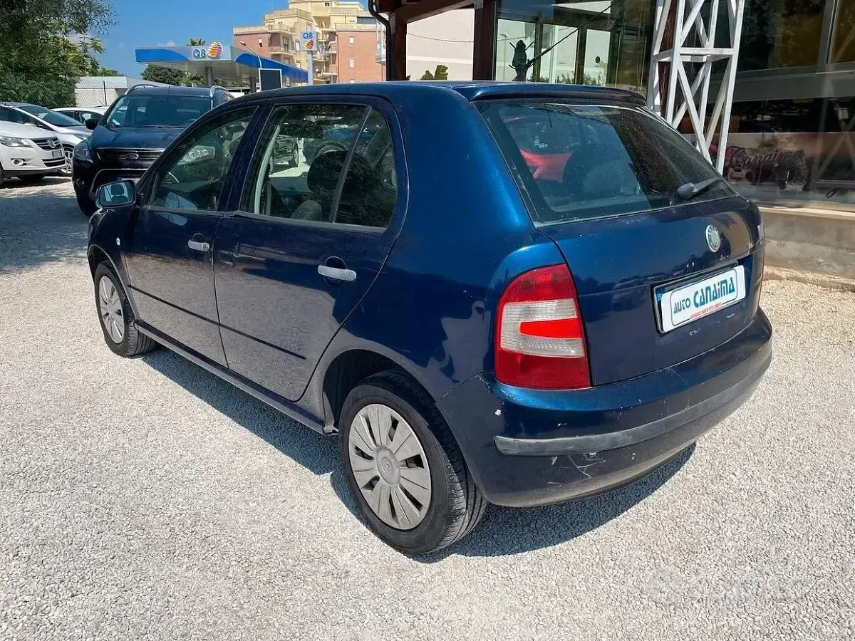 Usata Skoda Fabia 80 CV (58 kW) 2007 Bluazzurro Berlina