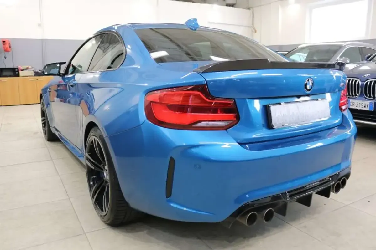 Usata BMW M2 370 CV (272 kW) 2019 Blu Coupé