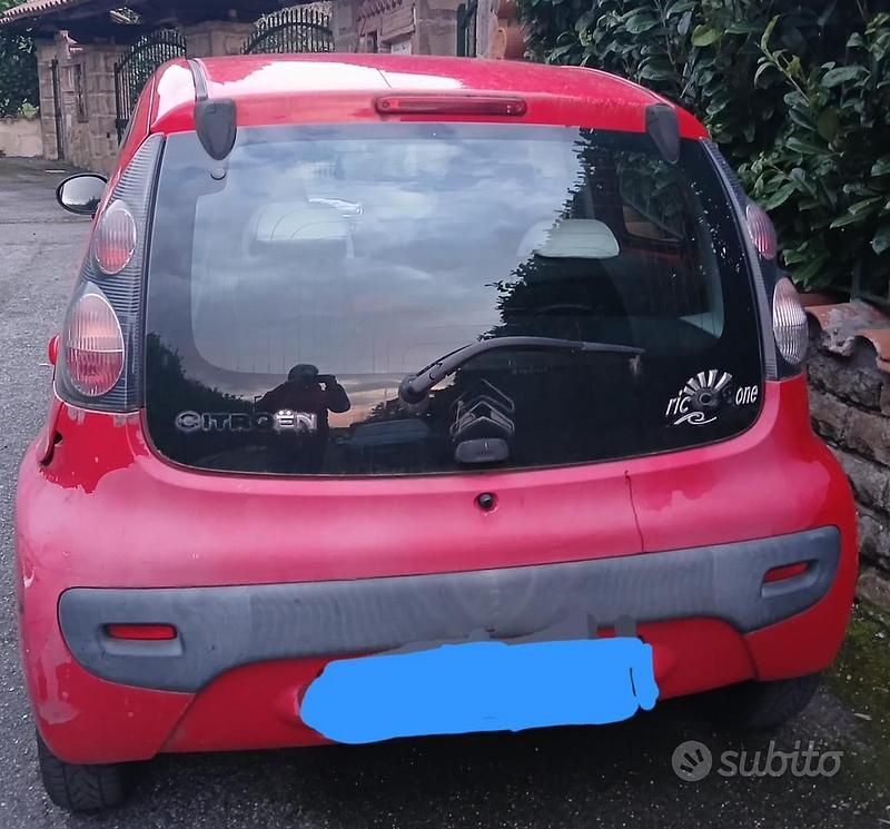 Usata Citroën C1 68 CV (50 kW) 2006 Rosso Utilitaria