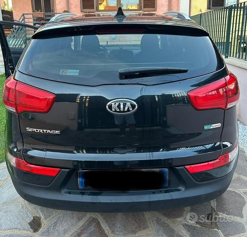 Usata Kia Sportage 116 CV (85 kW) 2015 Nero SUV