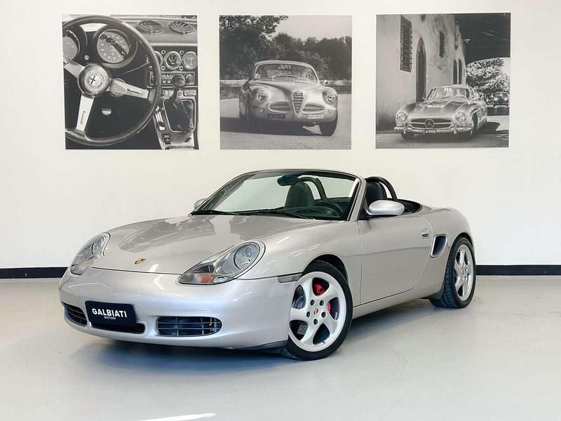 Usata Porsche Boxster 252 CV (185 kW) 2001 Argento Cabrio