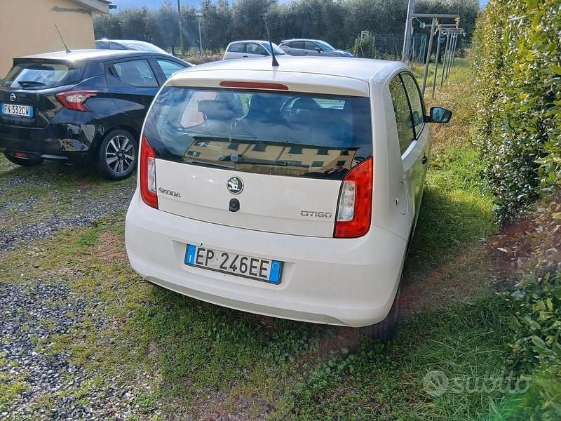 Usata Skoda Citigo 60 CV (44 kW) 2013 Bianco Utilitaria