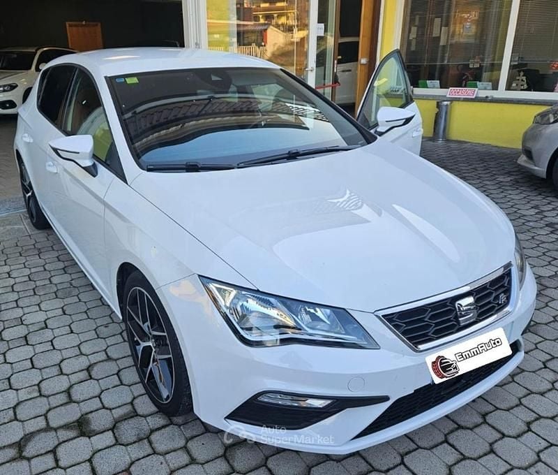 Bianco Usata 2018 Seat Leon FR Tre volumi | 16.900 € (Buon prezzo) - Immagine 1/4
