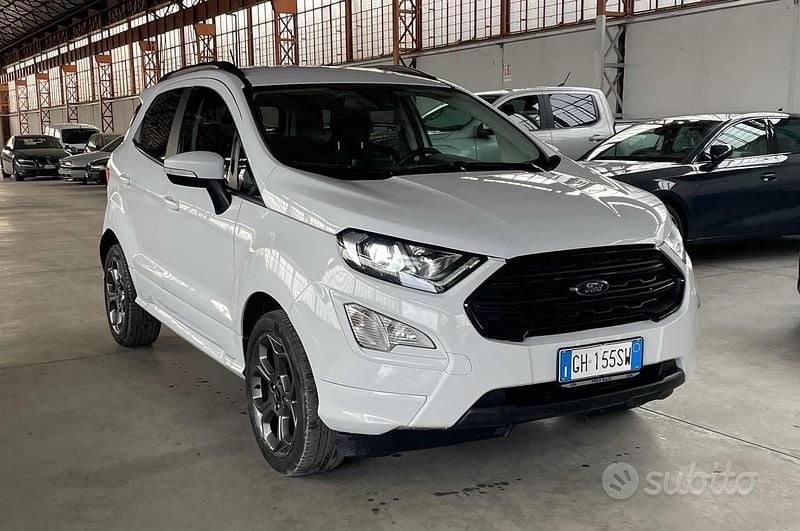 Usata Ford Ecosport ST-Line 125 CV (91 kW) 2022 Bianco SUV