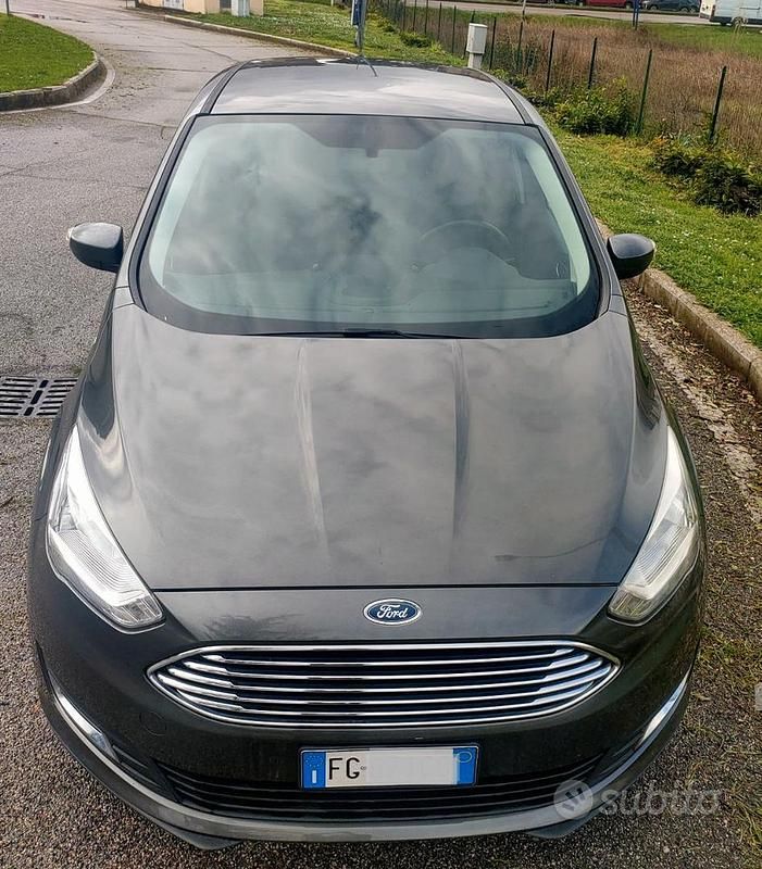 Begagnad Ford C-MAX Titanium S 120 HK (88 kW) 2016 Grå Minibuss