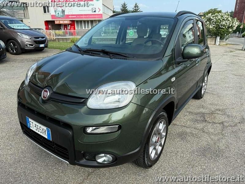 Verde metallizzato Usata 2013 Fiat Panda 4x4 S Due volumi | 11.200 € (Cara) - Immagine 1/4