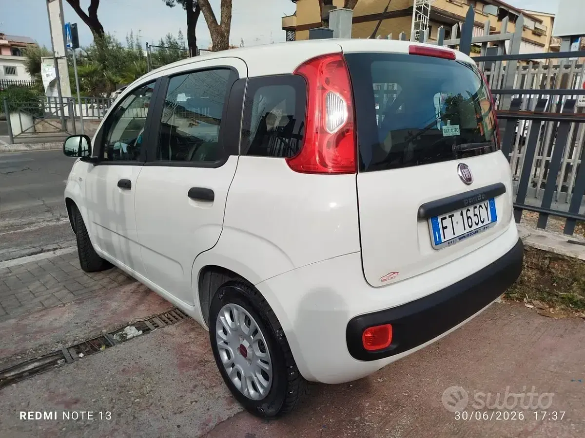Usata Fiat Panda 69 CV (50 kW) 2018 Bianco Utilitaria