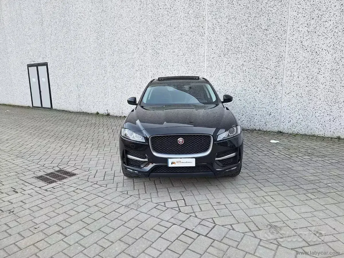 Usata Jaguar F-Pace R-Sport 180 CV (132 kW) 2018 Nero SUV