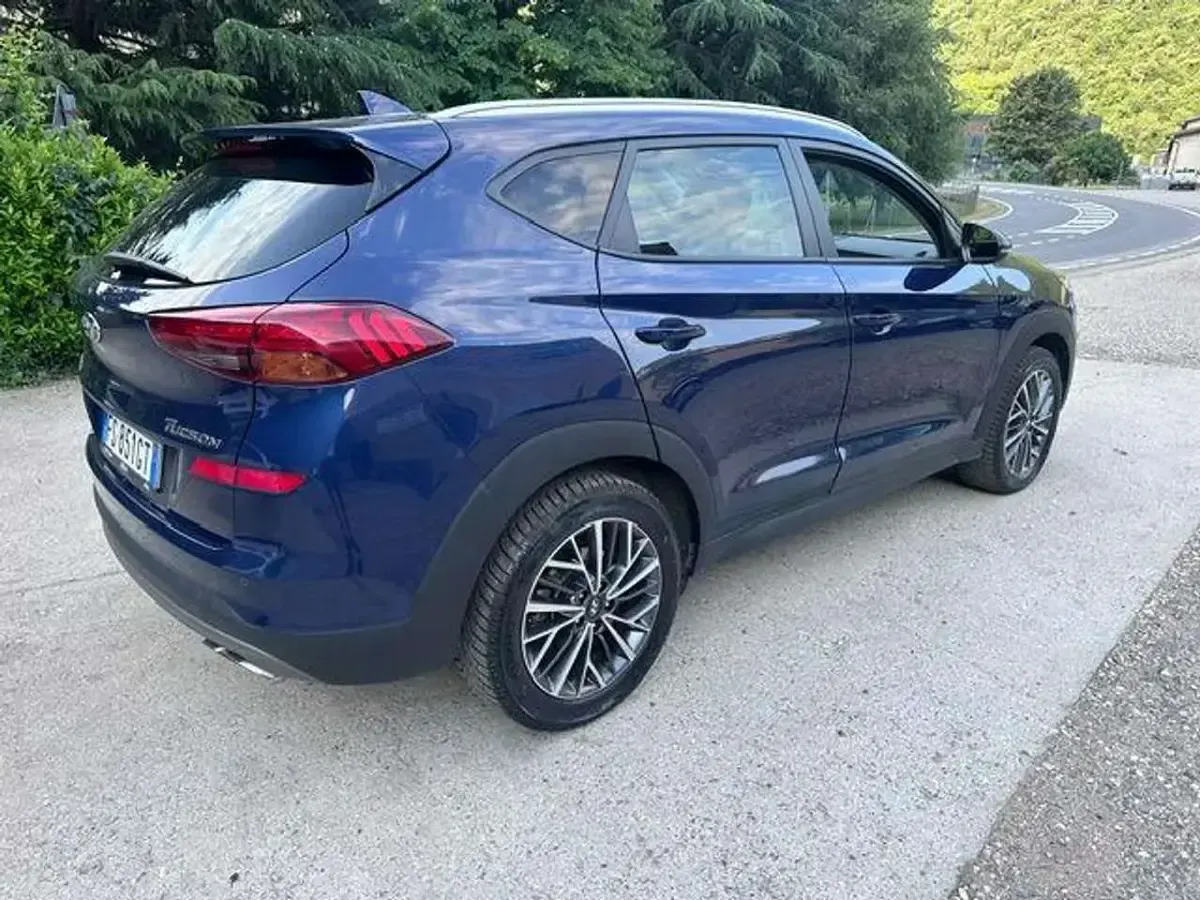 Usata Hyundai Tucson XPrime 136 CV (100 kW) 2018 Blu SUV