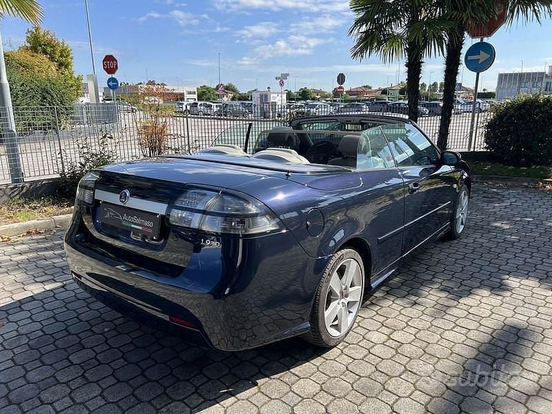 Usata Saab 9-3 Cabriolet 150 CV (110 kW) 2008 Blu Cabrio