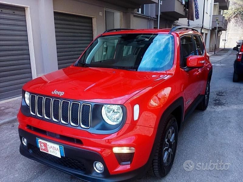 Usata Jeep Renegade Longitude 120 CV (88 kW) 2018 Rosso SUV