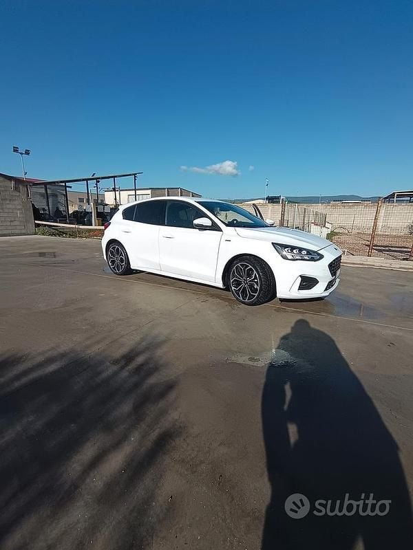 Usata Ford Focus 120 CV (88 kW) 2020 Bianco Berlina