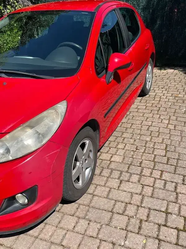 Usata Peugeot 207 Sport 73 CV (53 kW) 2009 Rosso Berlina