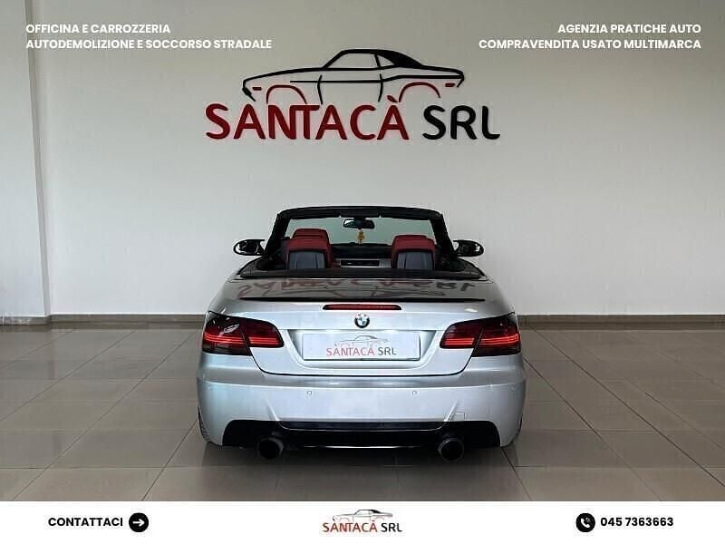 Usata BMW 320 Cabriolet M Sport 177 CV (130 kW) 2009 Argento Cabrio