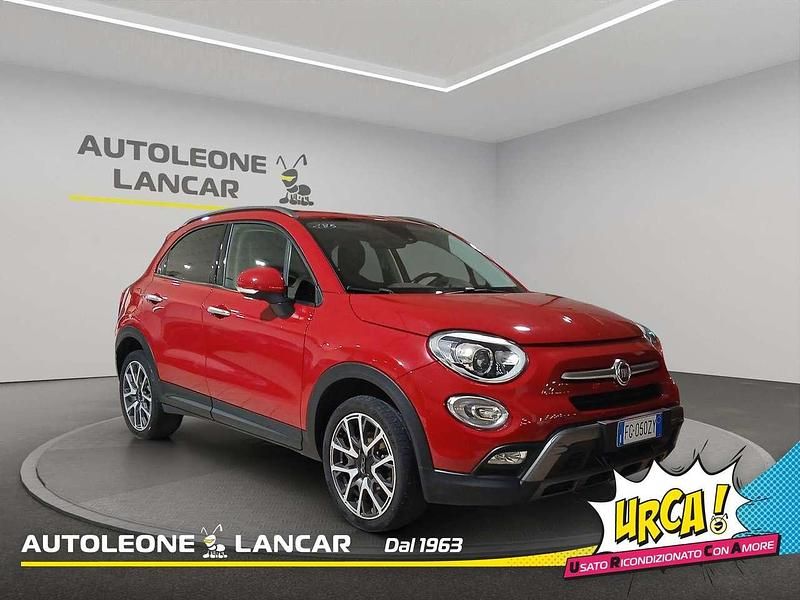 Usata Fiat 500X Lounge 120 CV (88 kW) 2017 Rosso SUV