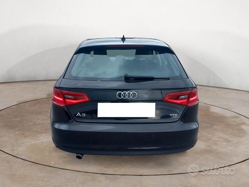 Usata Audi A3 110 CV (80 kW) 2015 Nero Berlina