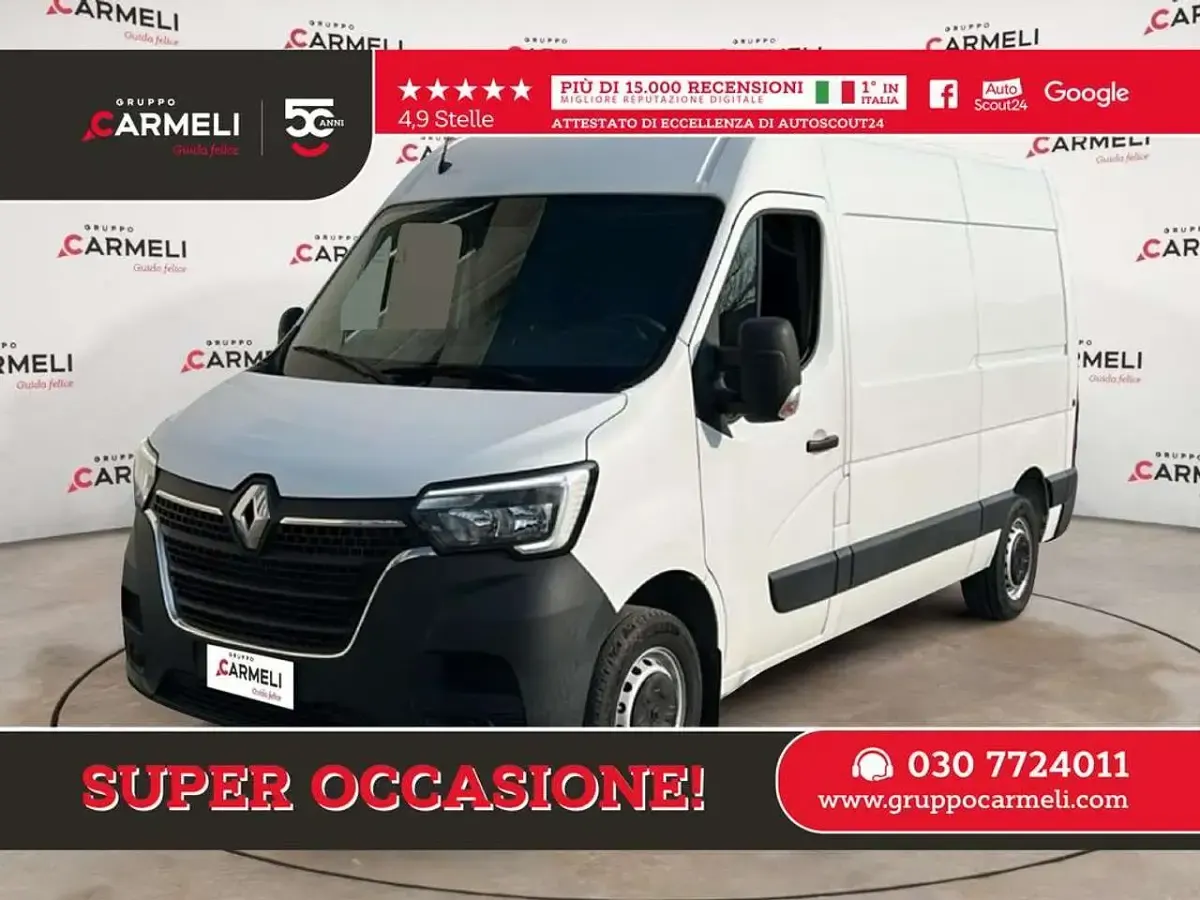 Begagnad Renault Master 135 HK (99 kW) 2020 Vit Minibuss