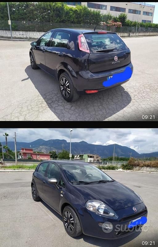 Nero Usata 2015 Fiat Punto Due volumi | 5000 € (Buon prezzo) - Immagine 1/3