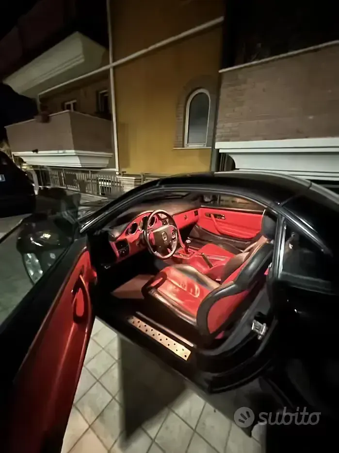 Usata Mercedes SLK200 192 CV (141 kW) 1999 Nero Cabrio