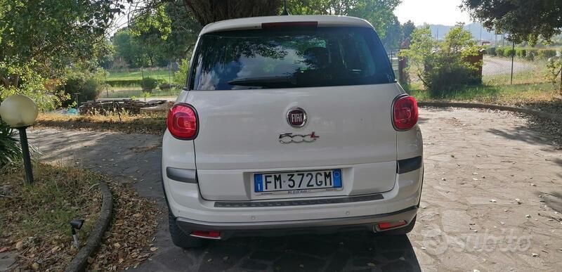 Usata Fiat 500L Cross 95 CV (69 kW) 2017 Bianco Monovolume