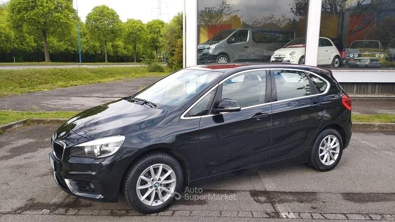 Usata BMW 216 Active Tourer 116 CV (85 kW) 2015 Nero Monovolume