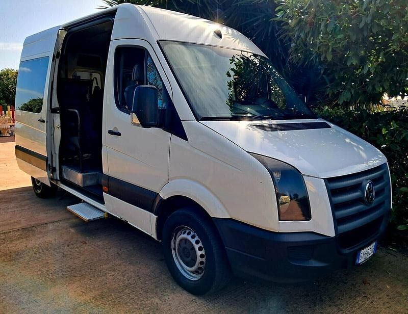 Usata VW Crafter 108 CV (79 kW) 2009 Bianco Furgone