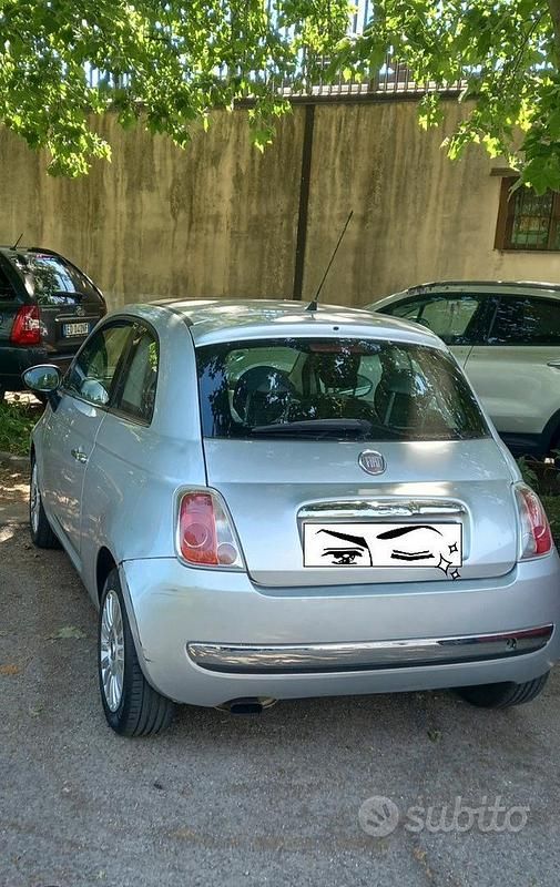 Usata Fiat 500 Lounge 2010 Grigio Utilitaria