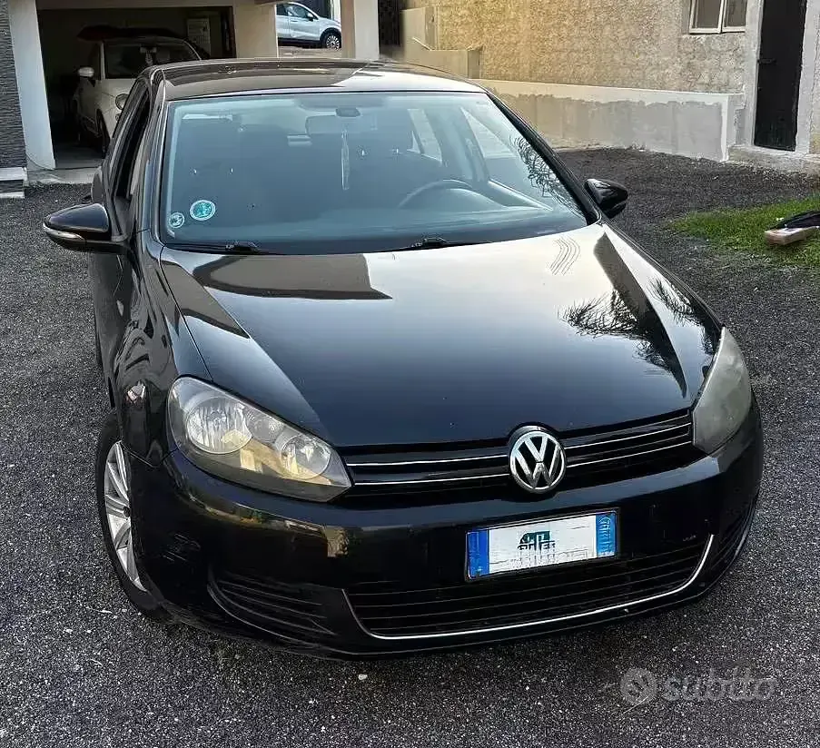 Usata VW Golf VII 105 CV (77 kW) 2012 Nero Utilitaria