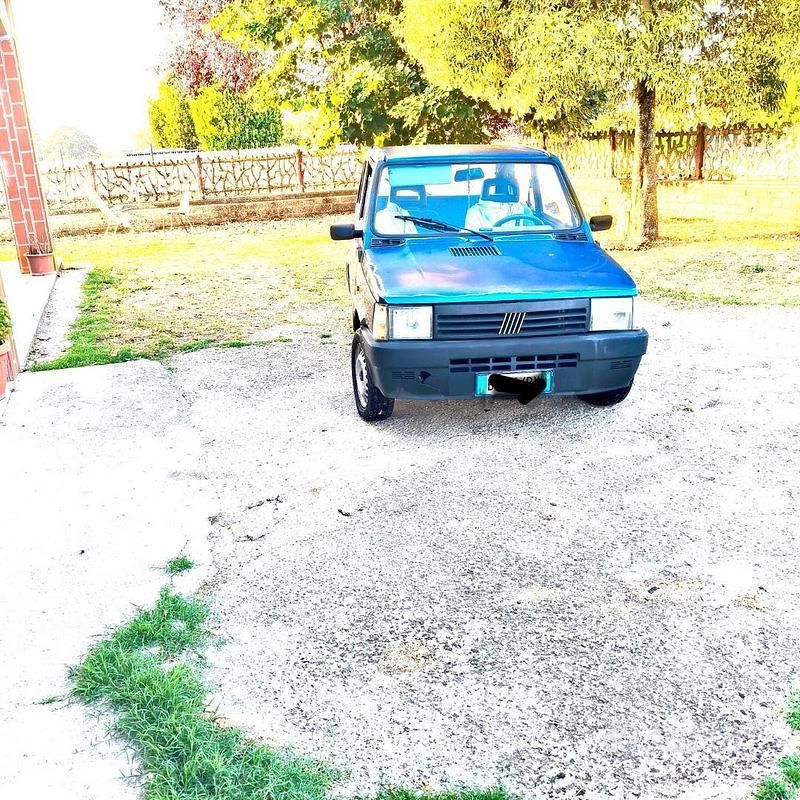 Usata Fiat Panda 39 CV (28 kW) 2000 Blu Utilitaria