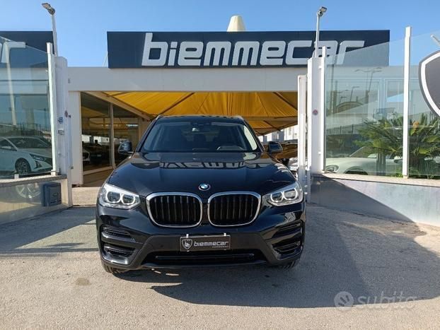 Usata BMW X3 Luxury Line 190 CV (139 kW) 2019 Nero SUV