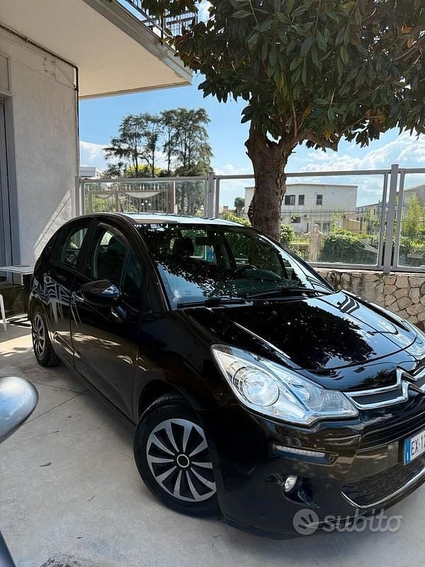 Usata Citroën C3 Exclusive 68 CV (50 kW) 2014 Nero Utilitaria