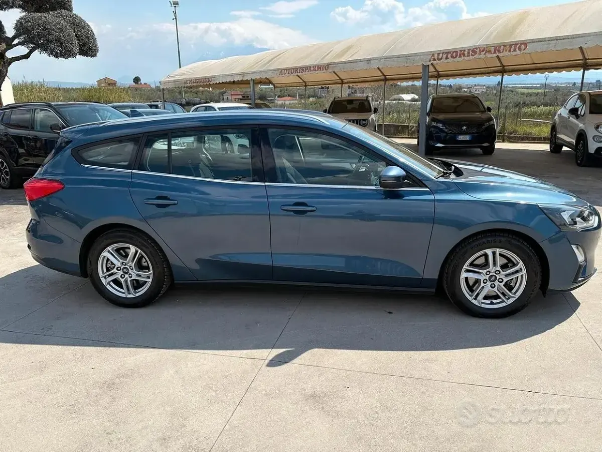 Begagnad Ford Focus Business Edition 120 HK (88 kW) 2020 Blå Kombi