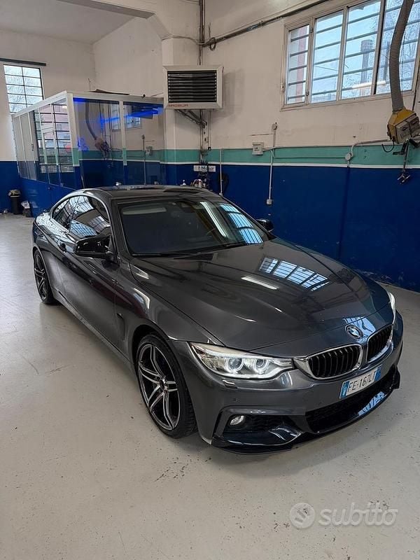 Usata BMW 420 M Sport 184 CV (135 kW) 2015 Grigio Coupé