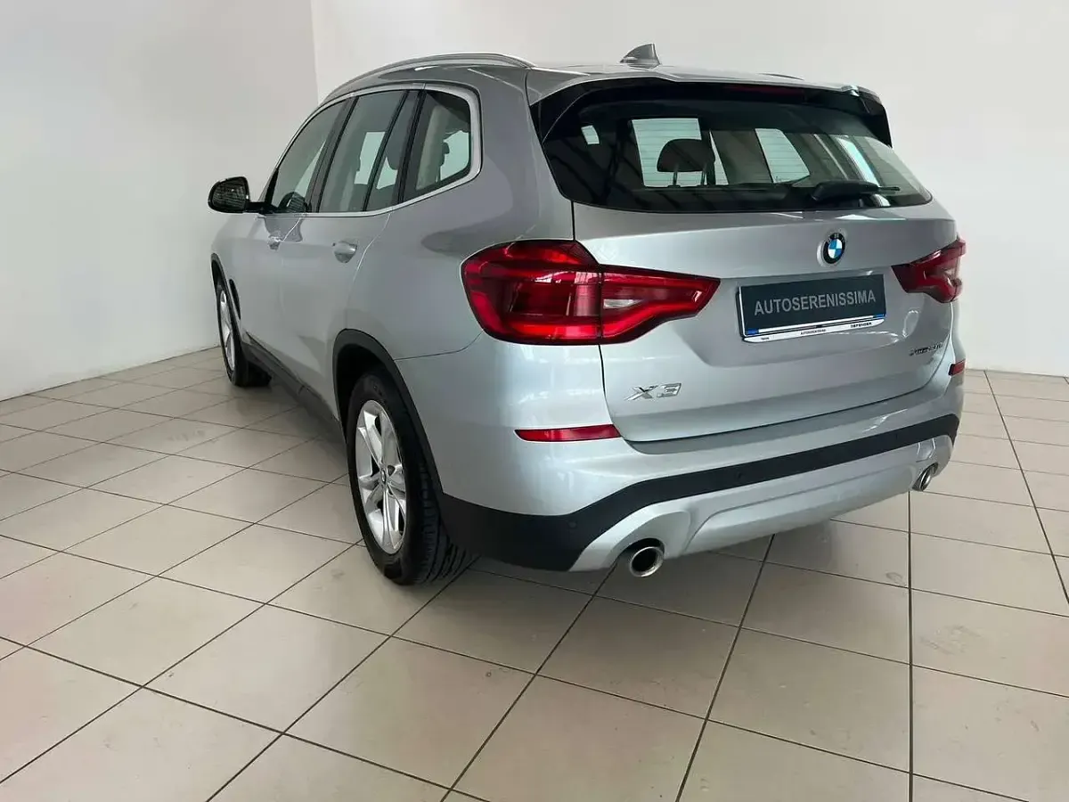 Usata BMW X3 Advantage 190 CV (139 kW) 2019 Argento SUV