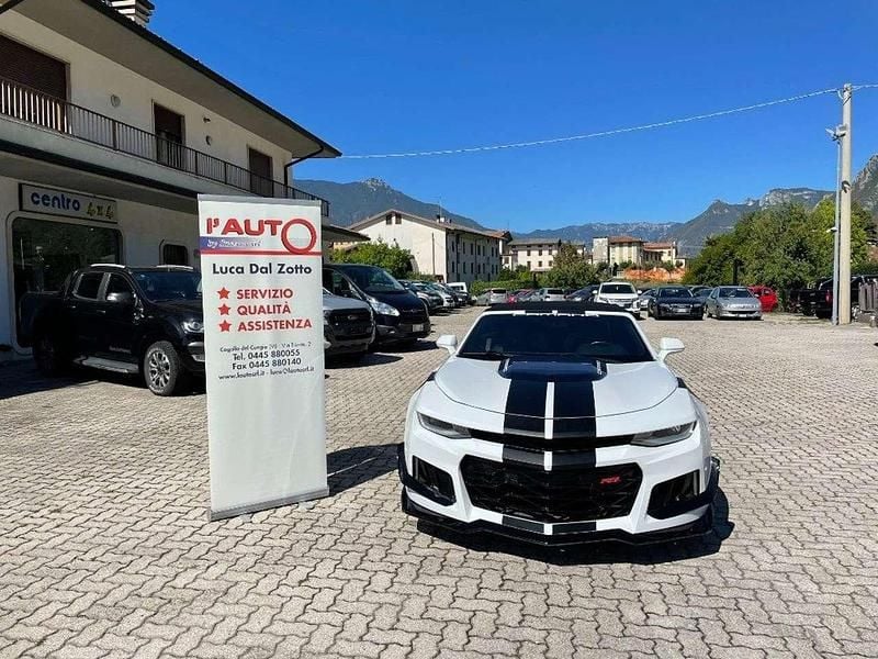 Bianco Usata 2018 Chevrolet Camaro Cabrio | 37.900 € (Cara) - Immagine 1/4