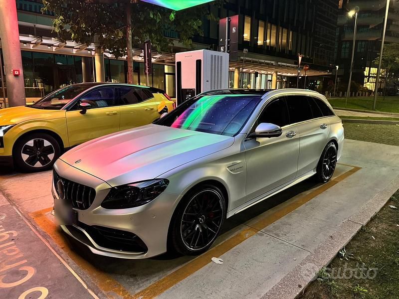 Grigio Usata 2019 Mercedes C63S AMG AMG Station wagon | 50.900 € - Immagine 1/4