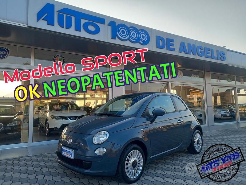 Usata Fiat 500 Sport 69 CV (50 kW) 2012 Grigio Utilitaria