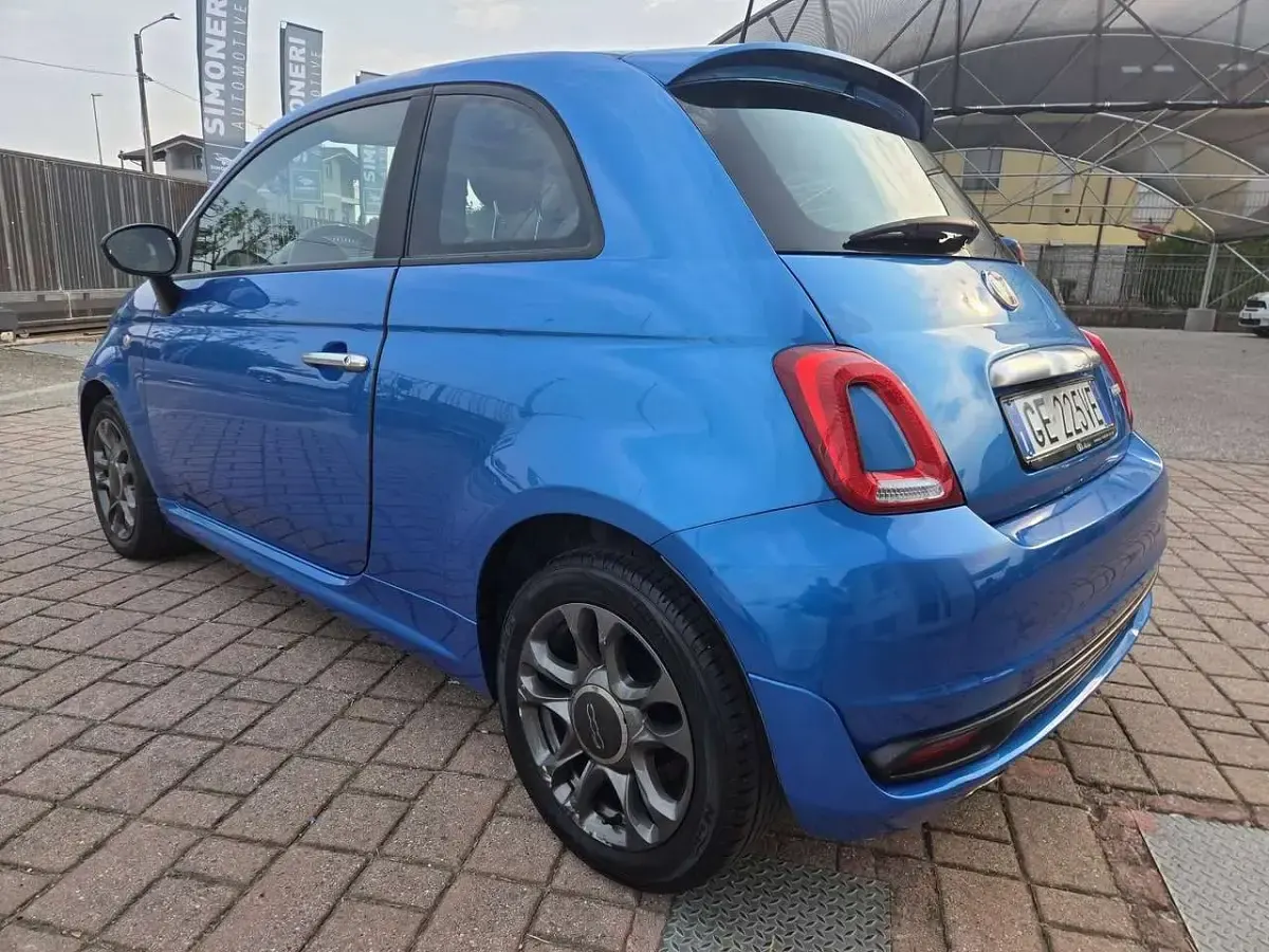 Usata Fiat 500 Sport 69 CV (50 kW) 2021 Blu/azzurro Utilitaria