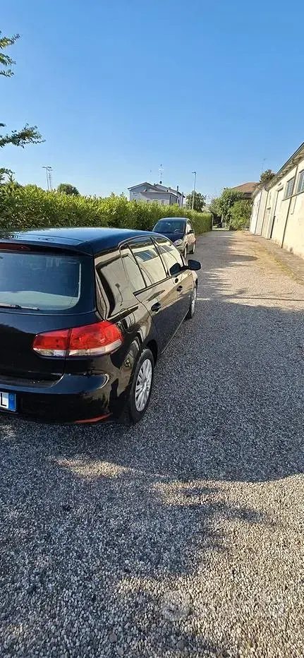 Usata VW Golf VI United 80 CV (58 kW) 2011 Nero Berlina